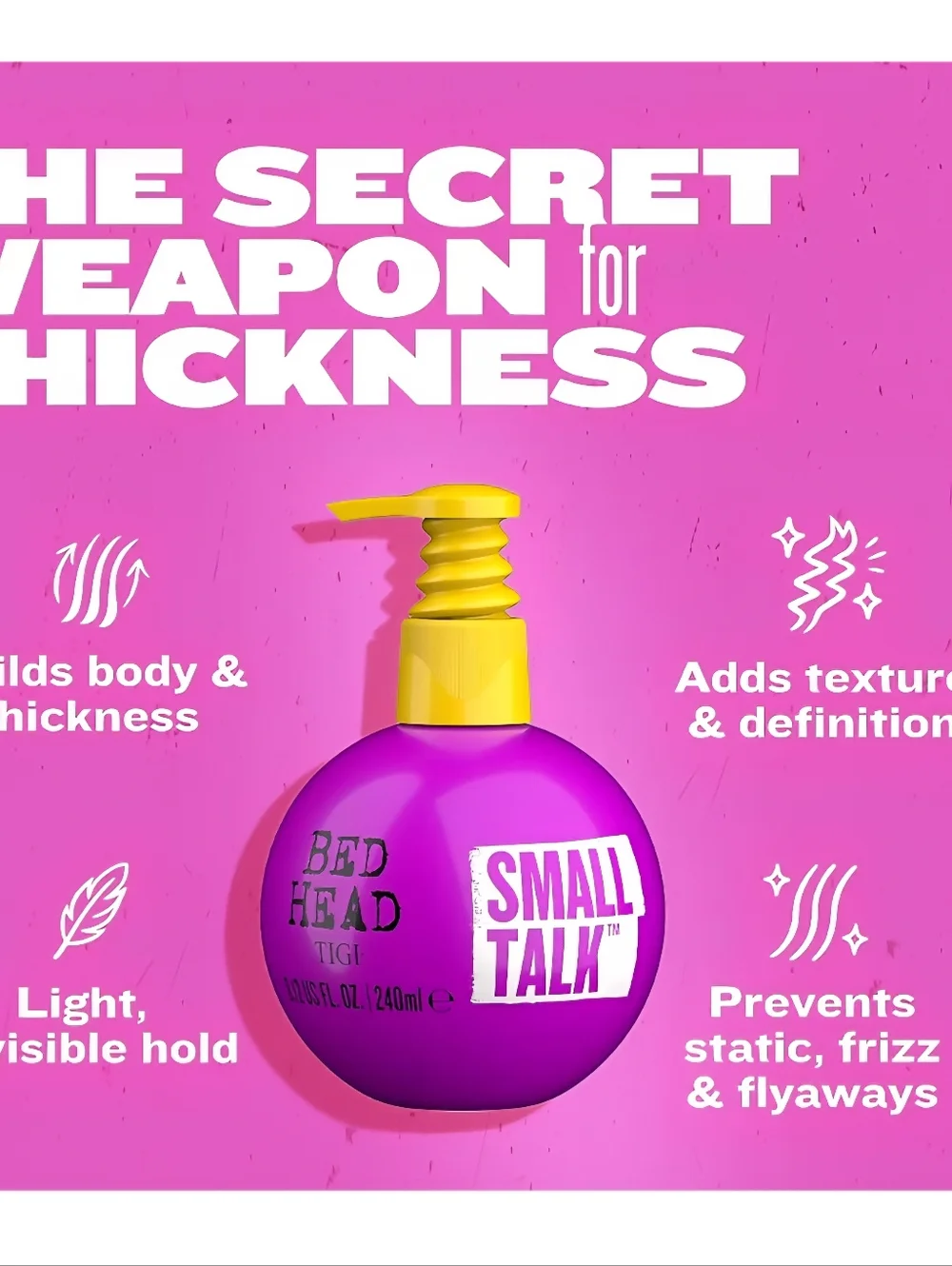 Bed Head Small Talk Hair Thickening Cream Set Of 2